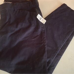 GAP Khakis Slim City NEW 12 women’s navy blue pants